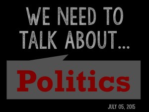We Need to Talk 2 - About Politics1