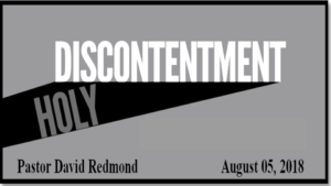 The Subtle Sin Of Discontent