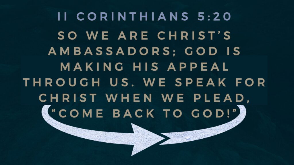 II Corinthians 5:20
